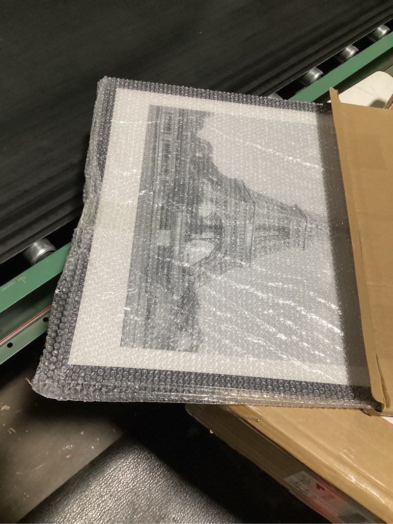 Condition photo showing Good Condition for upsimples 18x24 Picture Frame, Display Pictures 16x20 with Mat or 18 x 24 Without, Wall Hanging Poster Frames, Black, 1 Pack