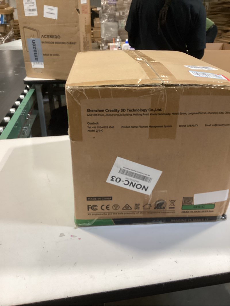 Condition photo showing New/Like New for official creality cfs-c, multicolor 3d printer filament system, 2026 new version external cutter & buffer, filament run-out/tangle detection for k1 max 2025, k1c 2025, k1 max, k1c, k1, k1 se cfs-c creality filament system