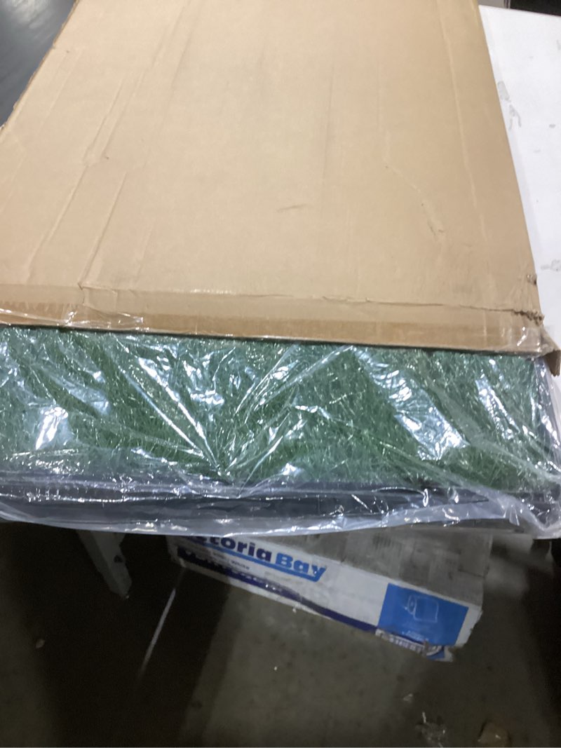 Condition photo showing New/Like New for artificial grass puppy pee pad for dogs and small pets - 20x25 reusable 4-layer training potty pad with tray - dog house and pet supplies by petmaker medium 4-layer system