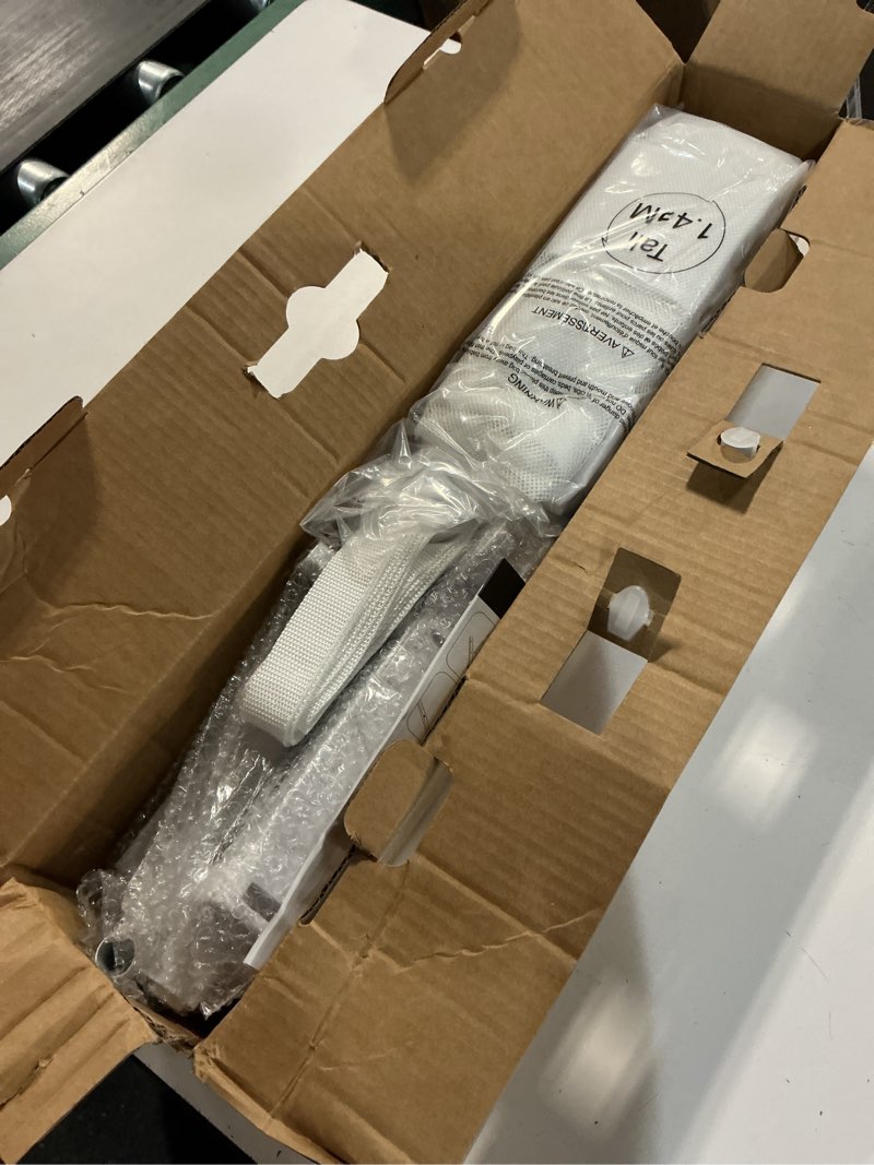 Condition photo showing New/Like New for ComfyBumpy 1-Pack Bed Rail for Toddlers 55.5" L x 23.5" H | Extra Tall Toddler Bed Rails for Twin, Full, Queen & King Mattress Size | Swing Down Rail Guard | Mattress Side Rail for Kids | White White 55.5”L x 23.5”H | 1-Pack