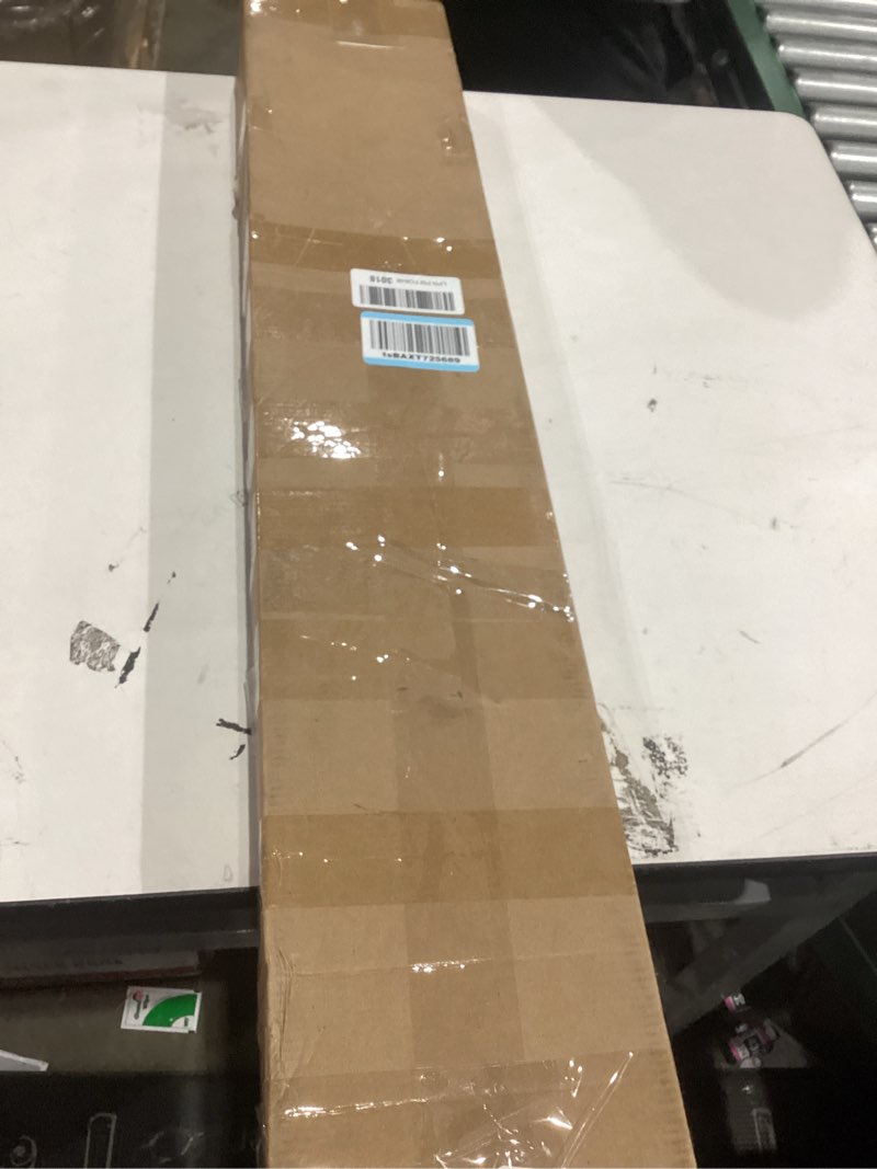 Condition photo showing As Is for RANTILA 4 Panel Room Divider, 6 FT Folding Privacy Screen with Wide Feet, Freestanding Partition for Room Separation, Portable Room Divider Panel, 89" W x 71" H, Black Black 22" - 4 Panel