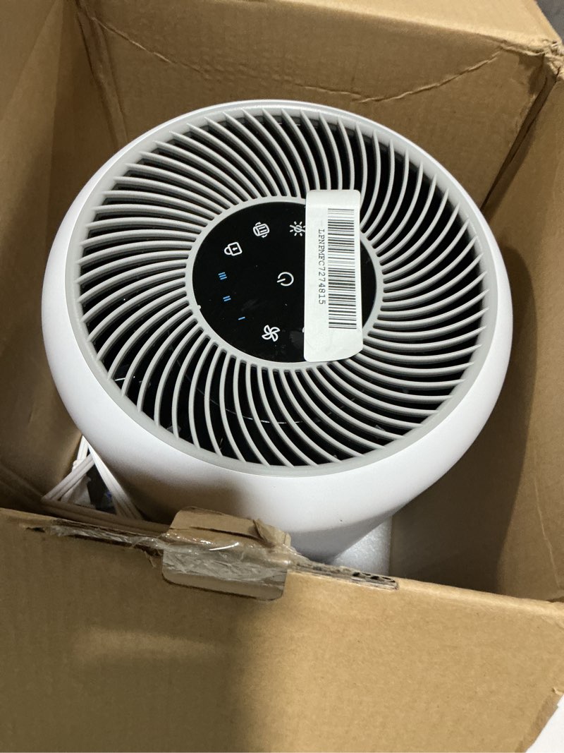 Condition photo showing As Is for LEVOIT Air Purifier for Home Allergies Pet Hair in Bedroom, Covers Up to 1073 ft² by 56W High Torque Motor, AHAM VERIFIDE, 3-in-1 Filter with HEPA Sleep Mode, Remove Dust Smoke Odor, Core300-P, White
