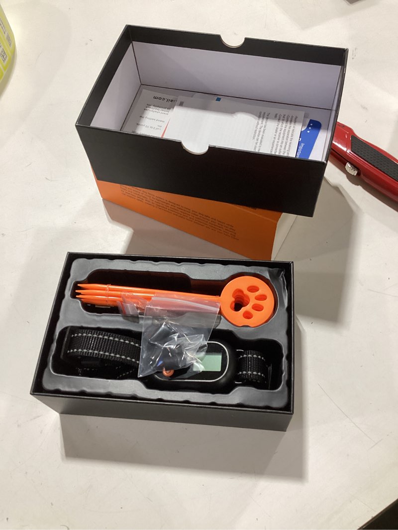 Condition photo showing As Is for BHCEY Wireless Dog Fence,Electric Fence & Remote Training Collar,Adjustable Vibration & Shock,Wireless Boundary Contaiment,IP65 Waterproof Training Collar for All Dogs (for 1 Dog)