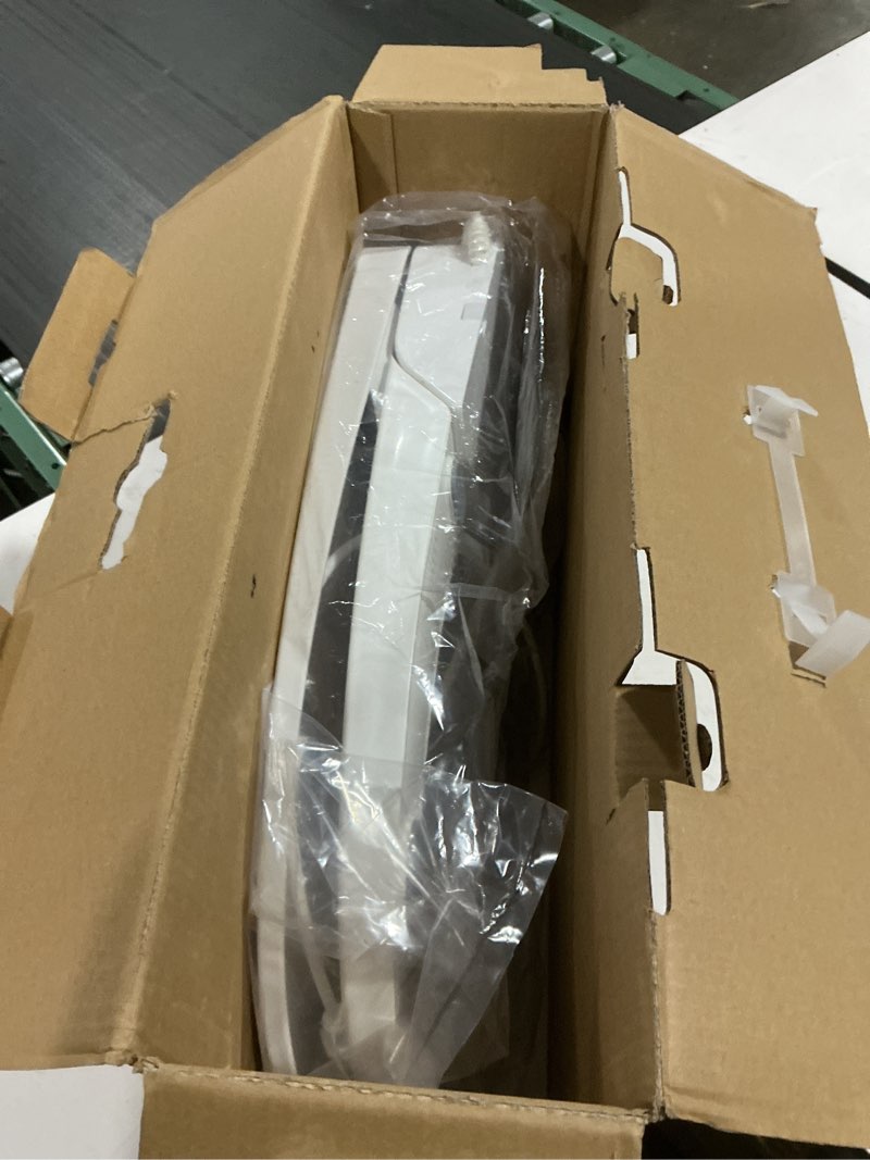 Condition photo showing As Is for kerde electric bidet toilet seat,bidets for existing toilets,rlongated,one-click intelligent operation, warm water cleaning,slow close,seat cushion keep constant temperature in winter (armrest)
