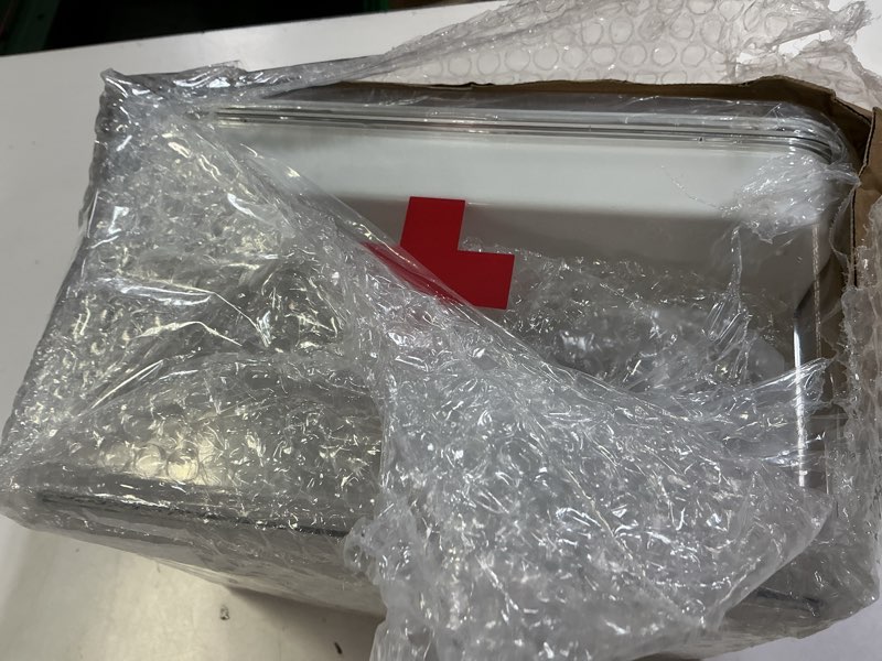 Condition photo showing Good Condition for Xbopetda Home First Aid Box and Travel Medicine Storage Box, Plastic Medicine Kit Case Container Emp