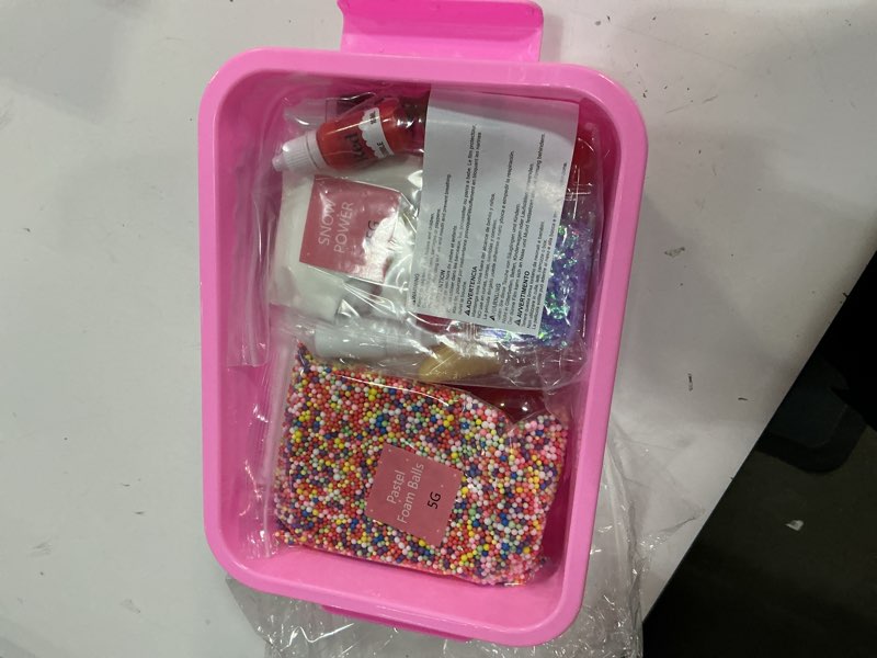 Condition photo showing Good Condition for slime kits for girls, slime making kit 5 6 7 8 9 10 years old girls gifts, diy ice cream slime kit toys for ages 6-8-12, birthday gifts for girls ages 6-12, girls christmas present for kids