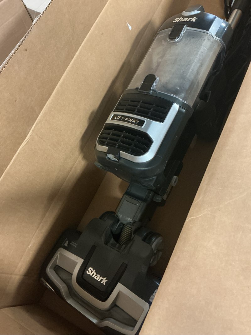 Condition photo showing As Is for Shark UV725 Navigator Lift-Away with Self Cleaning Brushroll Upright Vacuum with HEPA Filter (Renewed)