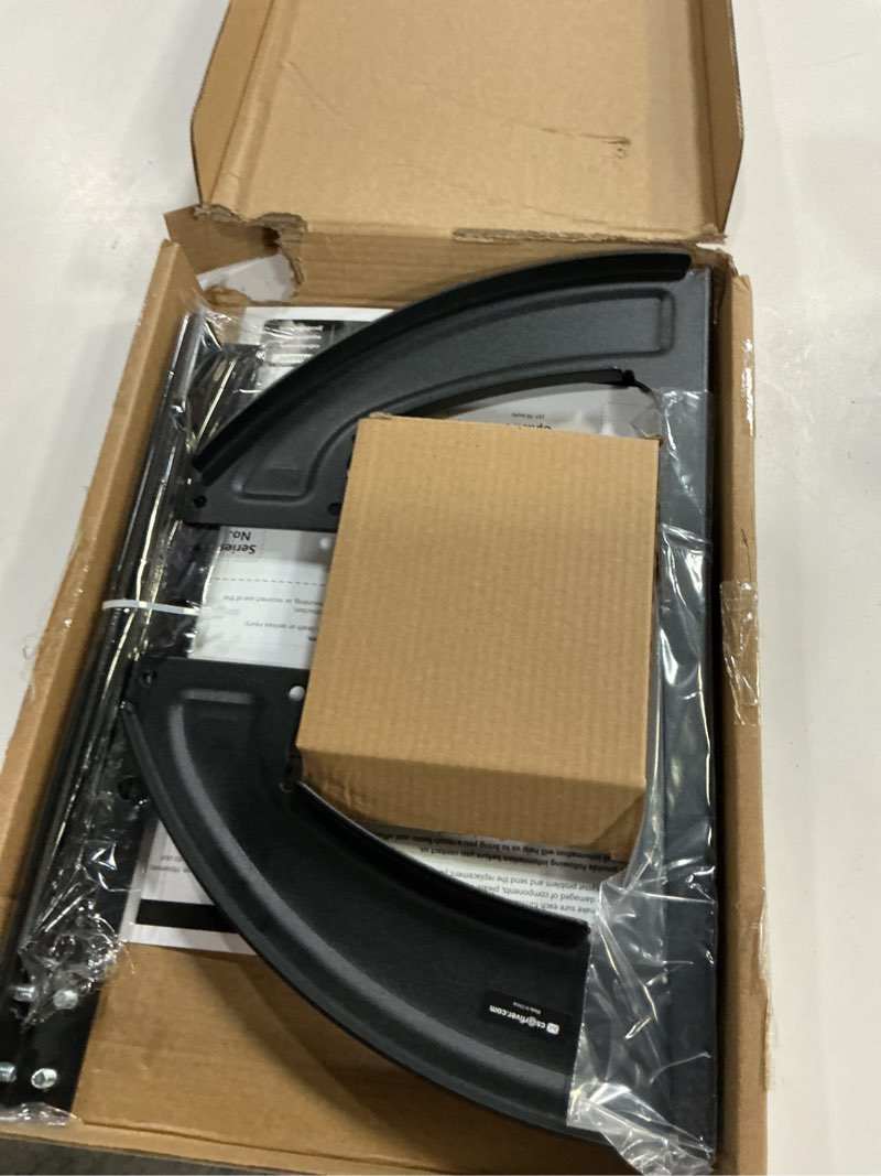 Condition photo showing Good Condition for tavr universal table top tv stand mount for 27 30 32 37 40 43 47 50 55 60 65 inch lcd led flat/curved screen tvs, height adjustable tv legs, strong tv base holds up to 88 lbs, max vesa 800x500mm black 27-65 inch screens
