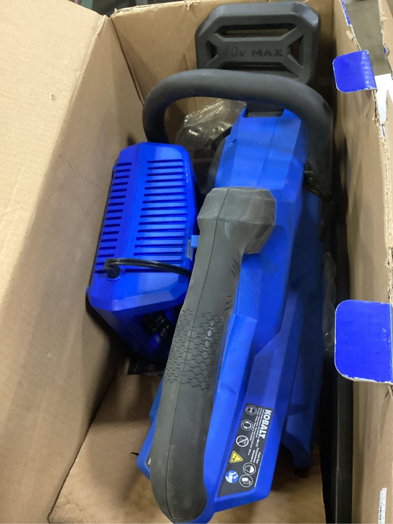 Condition photo showing Good Condition for unbranded kobalt 14-in chainsaw kit (battery and charger included)