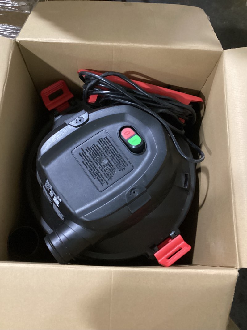 Condition photo showing Good Condition for possibly incomplete parts.. shop-vac 14-gallon 6 hp corded wet/dry shop vacuum with accessories included