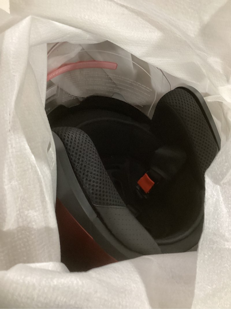 Condition photo showing Good Condition for adult 3/4 open face motorcycle helmet, double visor motorbike scooter ebike moped cruiser helmets for men and women dot approved wine red medium