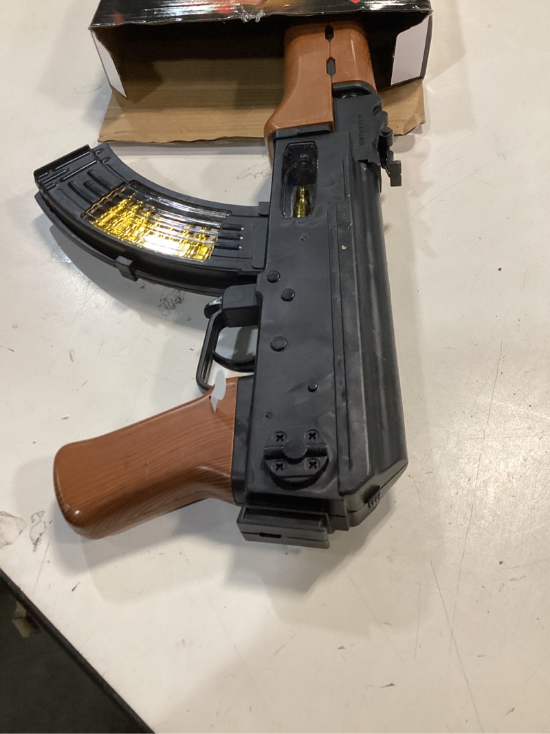 Condition photo showing Good Condition for LilPals' 27 Inch AK-47 Toy Machine Gun Rifle – with Dazzling Light, Amazing Sound & Unique Action