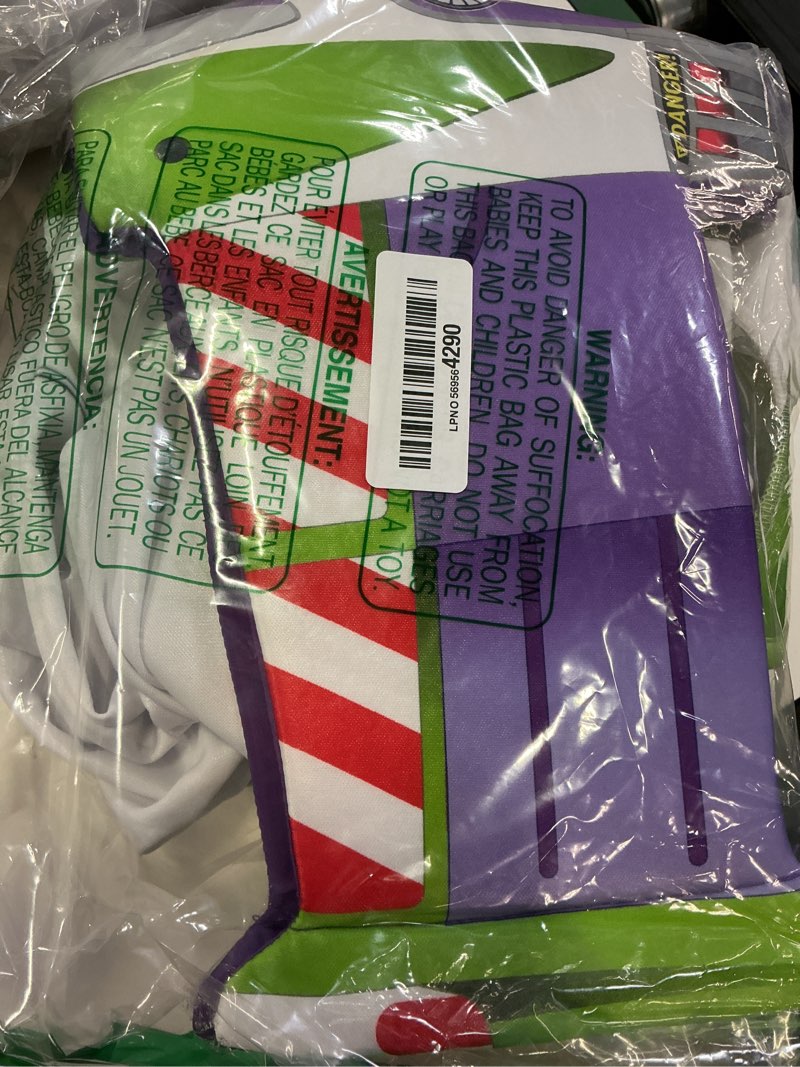 Condition photo showing Good Condition for disguise toy story 4 buzz lightyear costume, official toy story 4 costume for kids, extra small (3t-4t) x-small (3-4)