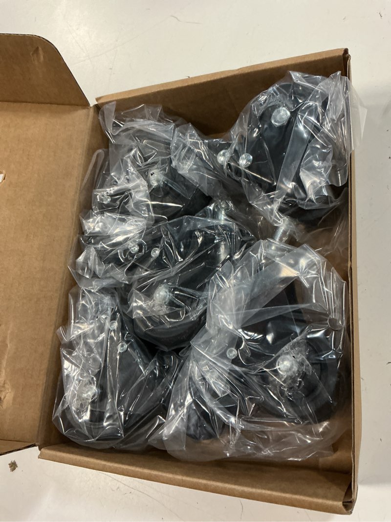 Condition photo showing Good Condition for nefish office chair caster wheels with brake, 11mm, 2 inch heavy duty rubber office chair wheel replacement, support 750lbs(set of 5), quiet desk chair rollers, safe for all floors, universal fit 2 in casters with brake?11mm?