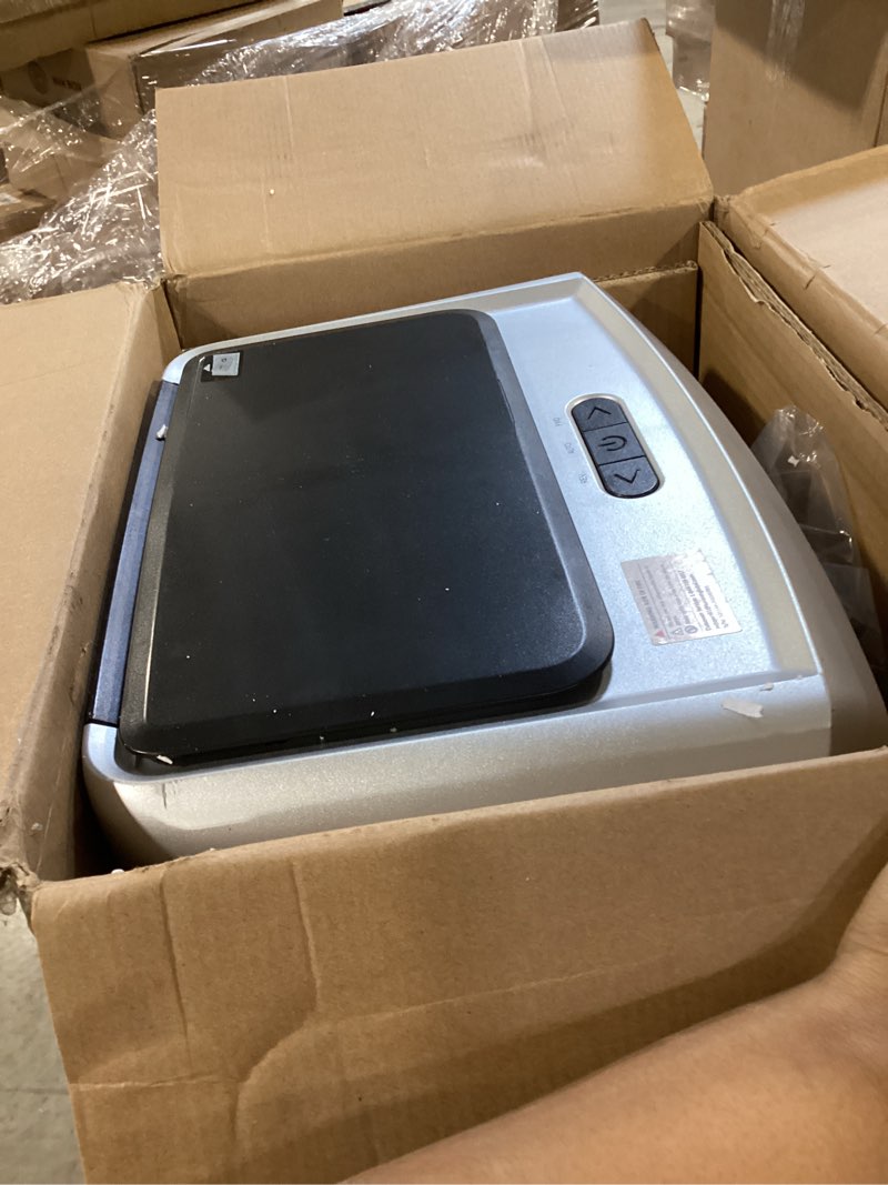 Condition photo showing Good Condition for bonsen 150-sheet autofeed paper shredder heavy duty, 60 mins micro-cut shredder for office, 6 gal large capacity bin p-4 high security commercial document shredders for home office (s3114 new version) 150-sheet auto feed new