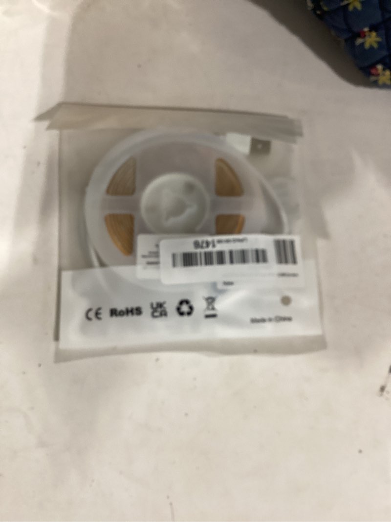 Condition photo showing New/Like New for pautix cob led strip lights 5v usb powered dotless super bright dimmable led lights 3000k warm white 6.56ft tv backlights,flexible 3m adhesive under cabinet light for bedroom,kitchen,shelf lighting 3000k 6.56 ft