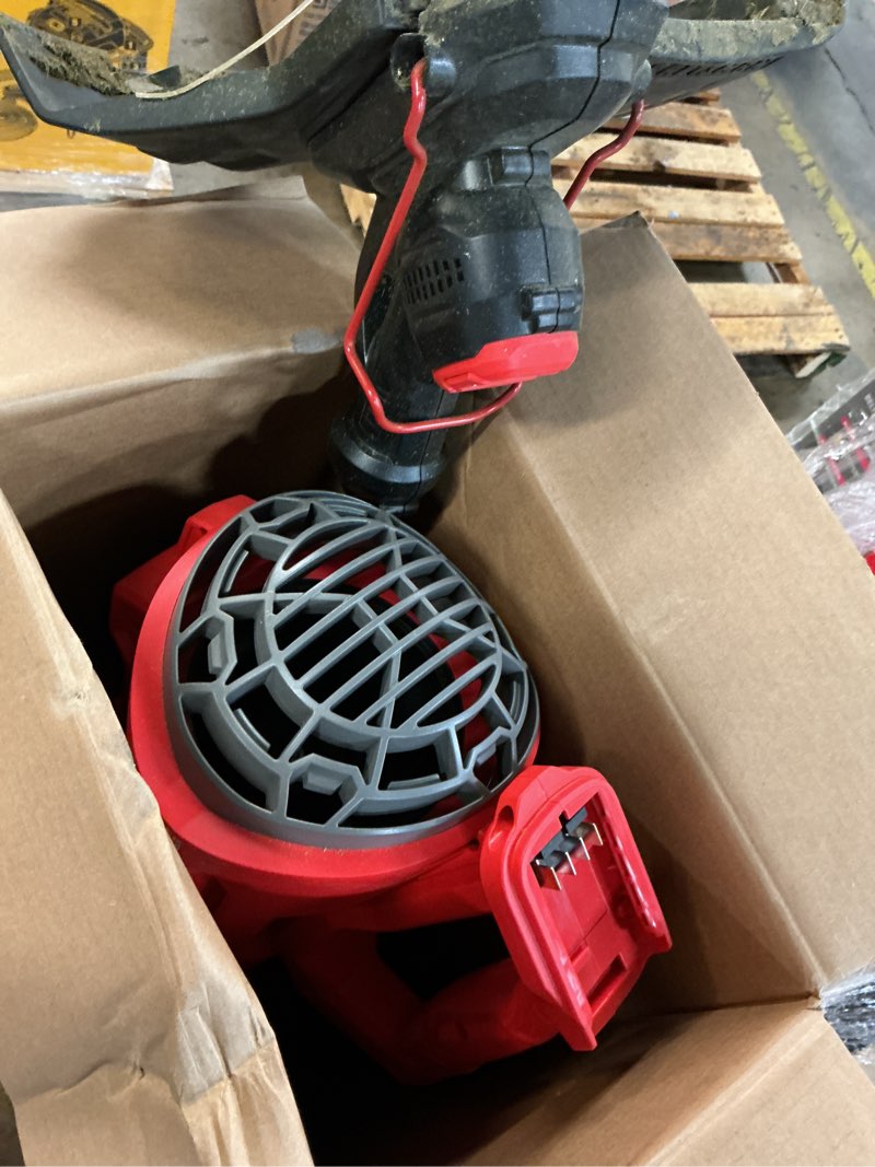 Condition photo showing As Is for craftsman v20 20-volt max cordless battery string trimmer and leaf blower combo kit 2 ah (battery & charger included)