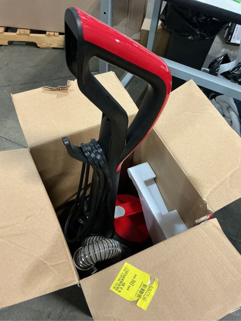 Condition photo showing As Is for dirt devil powermax bagless upright vacuum cleaner machine  ud70111v