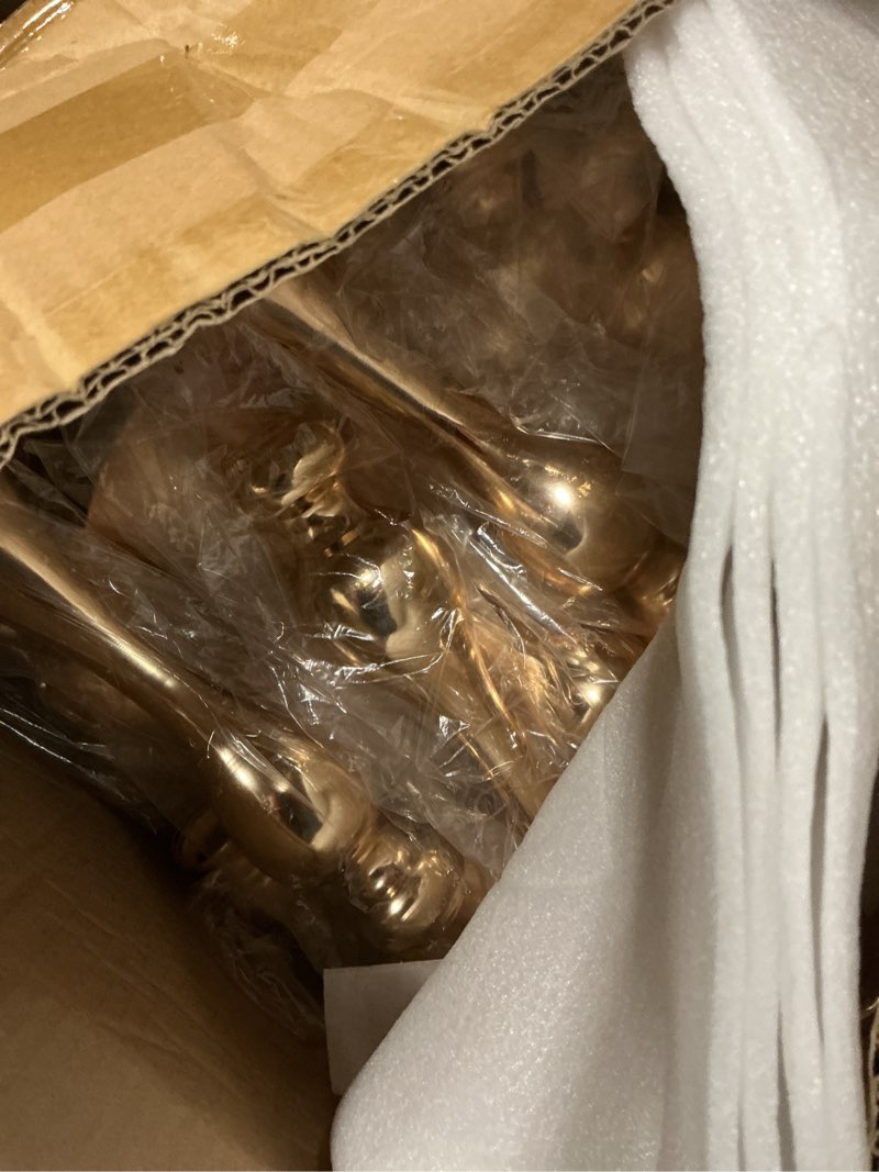 Condition photo showing New/Like New for Unittype 4 Pcs Wedding Centerpieces for Tables 13 Inch Tall, Crystal Flower Stand Floral Vases for Tabletop Flower Arrangement Stand Valentines Gift Baptism Christmas Party Decor (Gold) Gold 4