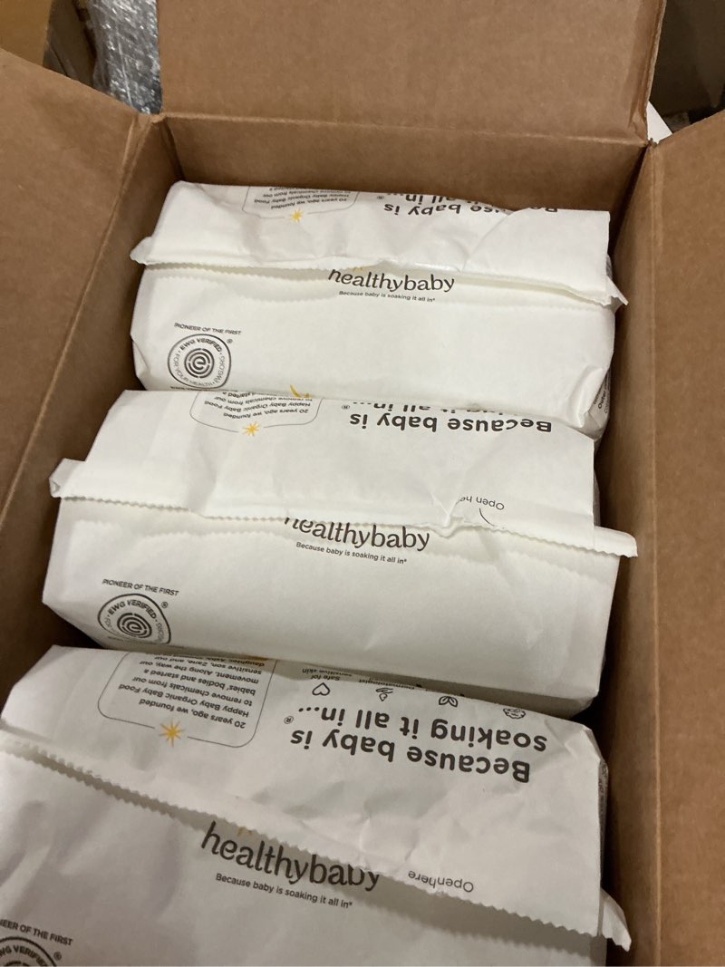 Condition photo showing Good Condition for our diapers | the first ewg verified & microbiome-friendly diaper | 12-hour leak protection | made with organic cotton & plant-derived materials | totally chlorine free | size 6 (32+ lbs) 108 count