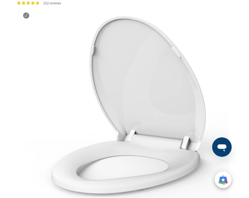 garvee toilet seat, elongated toilet seat with slow soft close, durable toilet seat elongated, never loosens, easy clean and install, white toilet seat fit for elongated toilets