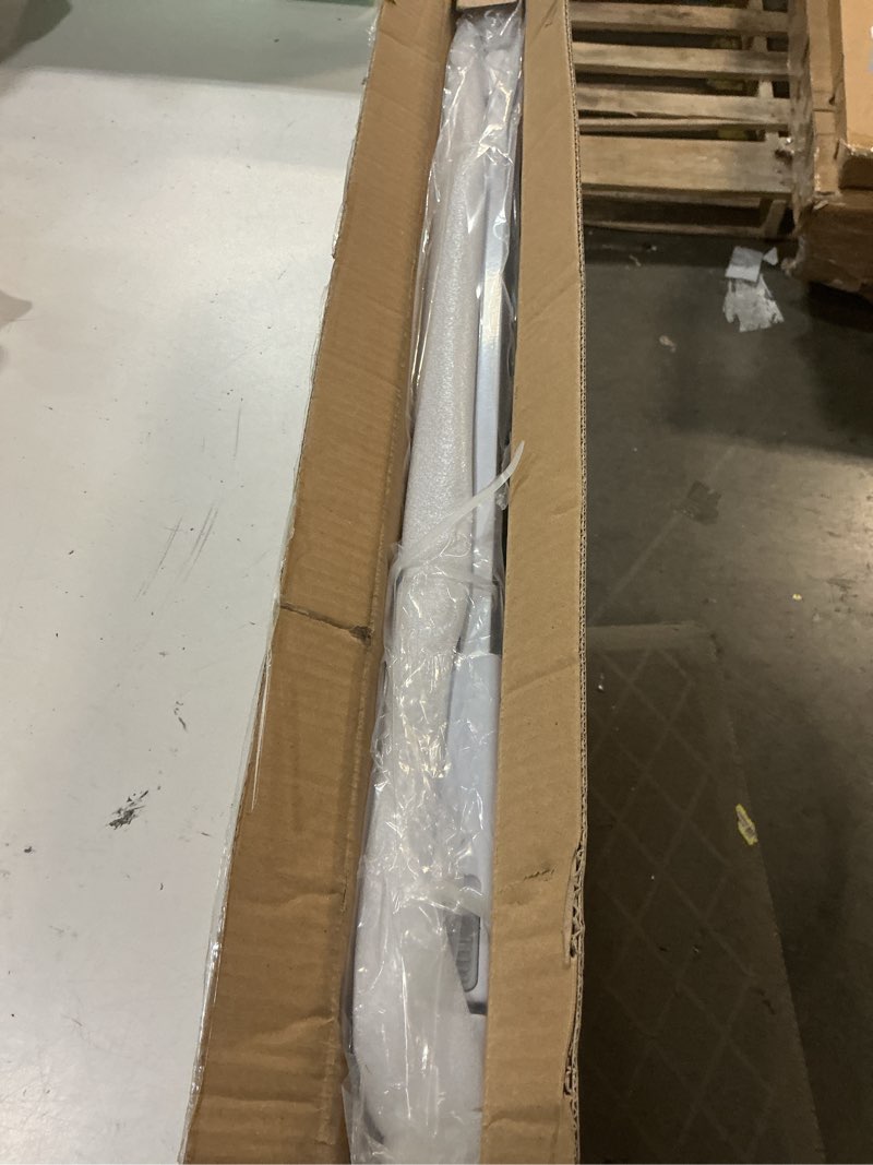 Condition photo showing Good Condition for cumbor 36.6-59" extra wide baby gate for stairs, pressure mounted dog gate for doorways, auto-close easy walk through safety child gate for kids toddler, tall pet gates indoor, black black 36.6-59"w x 30.5"h