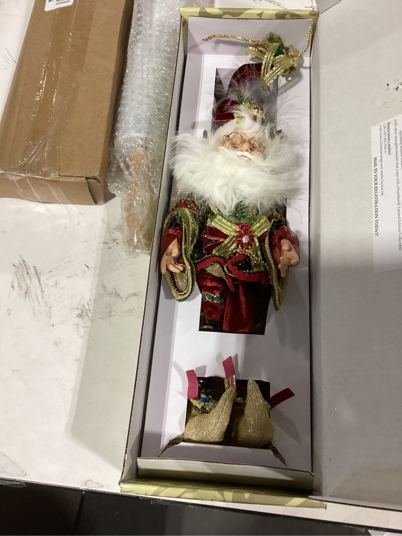 Condition photo showing Good Condition for Mark Roberts 51-44906 North Pole Holly Jolly Elf Small 13 Inches