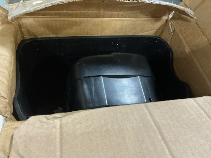 Condition photo showing As Is for aurora au1230xa anti-jam 12-sheet crosscut paper and credit card shredder with 5.2-gallon wastebasket 12-sheet crosscut/ anti-jam shredder