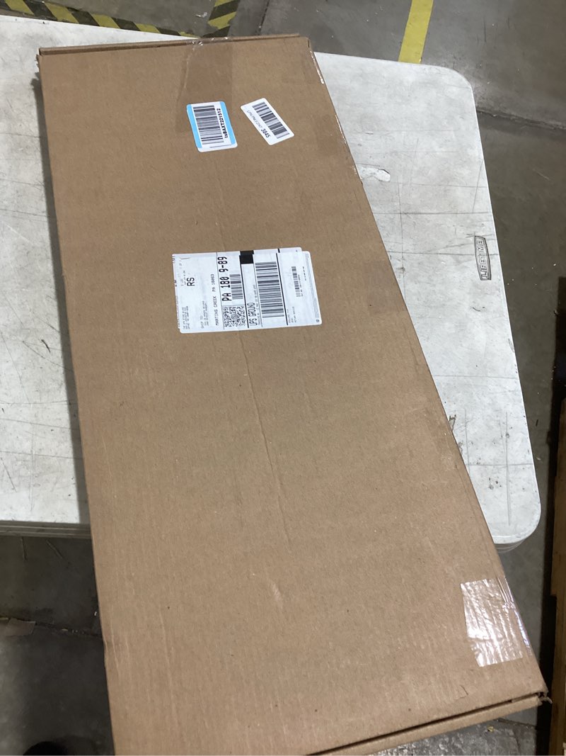 Condition photo showing New/Like New for Anji Mountain Black Boot/Shoe Tray with Coir, Fits 3 Pair (34.5"" Wide), Diamond and Rubber Insert (AMB0BT3F-016)