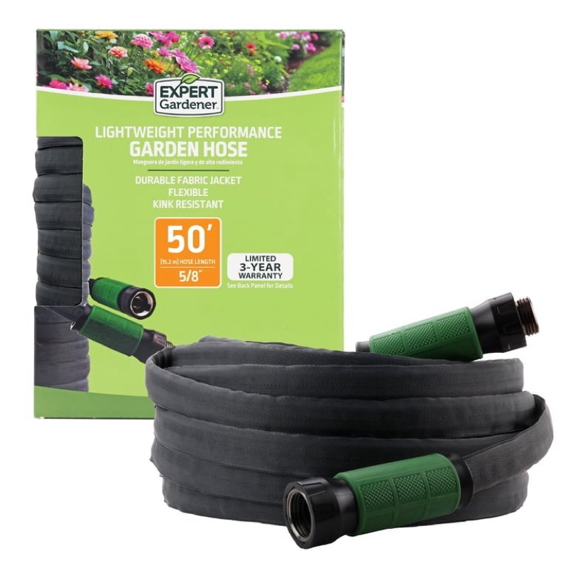 expert gardener lightweight performance 50 ft garden hose
