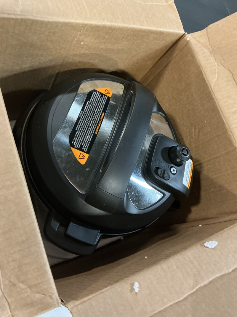 Condition photo showing As Is for Instant Pot Duo Plus 9-in-1 Multicooker, Pressure Cooker, Slow Cook, Rice Maker, Steamer, Sauté, Yogurt, Warmer & Sterilizer, Includes App With Over 800 Recipes, Stainless Steel, 6 Quarts