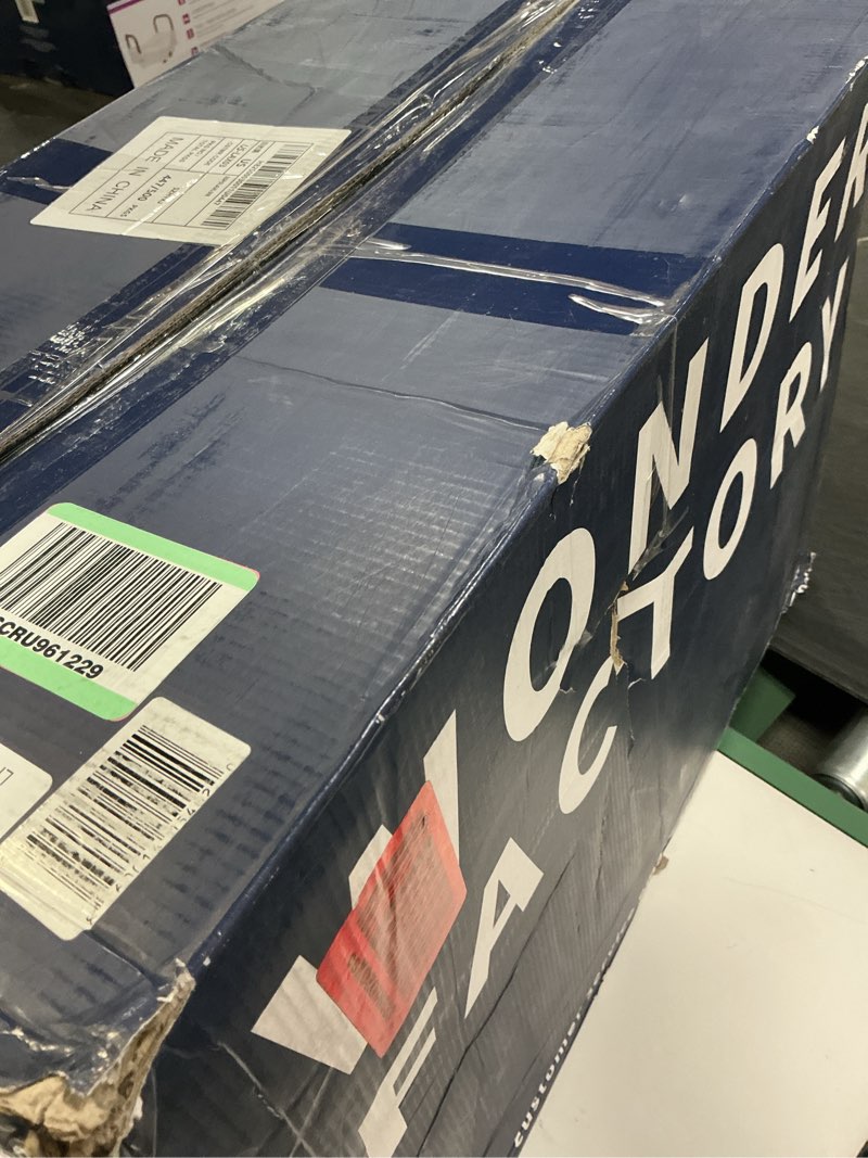 Condition photo showing As Is for (Broken)10 Gallon Aquarium Set Glass Fish Tank, with Heater Water Pump Cleaning System Filter with Media Bright Light, Leak-Proof Clear Rimless Betta Tropical Freshwater Fish 10 Gallon with filter hang-on-back