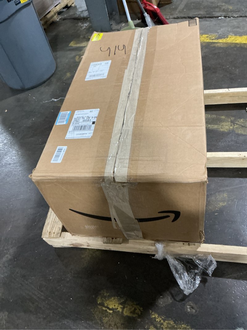 Condition photo showing As Is for Solid Wood Rotating Bookshelf on Wheels, 6 Tier, Round Revolving Bookcase, 360° Spinning Book Shelf Tower for Kids, Narrow Rolling Bookshelves for Small Space, Corner, Bedroom, Office, Walnut 6 Tier Walnut