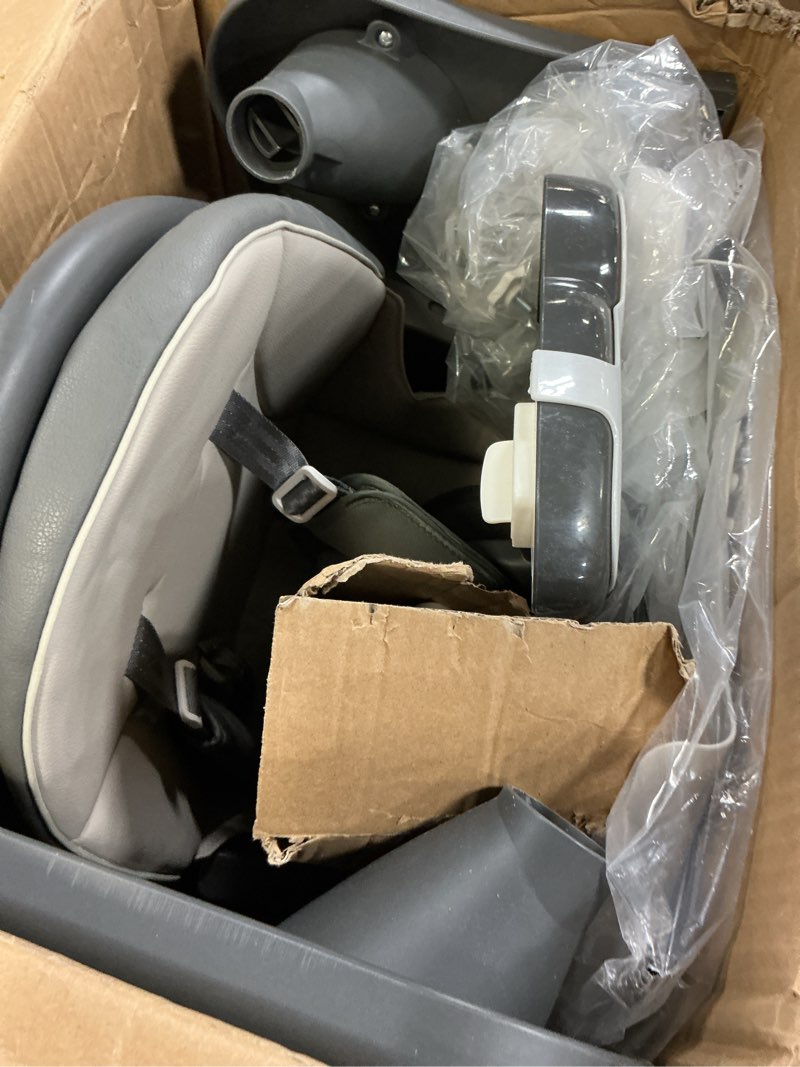 Condition photo showing Good Condition for (Incomplete)Gofirst 6 in 1 Baby High Chair,Convertible High Chairs for Babies and Toddlers/Booster Seat/Table and Chair Set,Baby Feeding Chair/5-Point Harness,4-Position Removable Tray&PU Cushion Baby Highchair