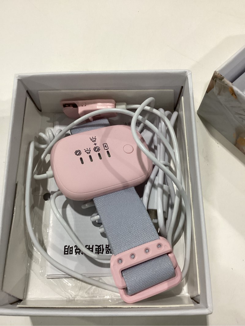 Condition photo showing Good Condition for Bed Wetting Alarm for Kids, USB Rechargeable, Pee Alarms with Loud Sound & Strong Vibration, Potty Training for Boys Girls, Pink