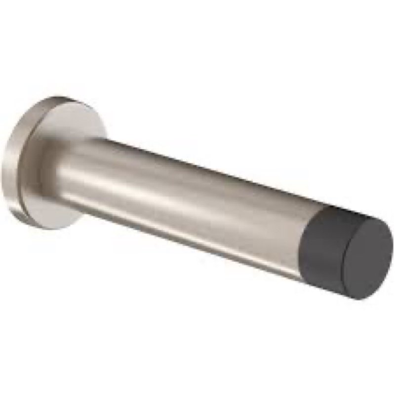 *similar to stock photo* Door stop stainless steel