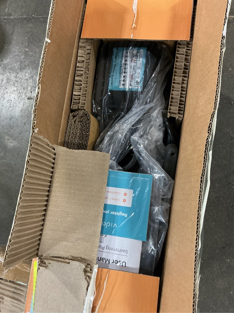 Condition photo showing New/Like New for 1hp in/above ground pool pump with timer, 5860gph high flow 115v powerful self primming swimming pool pumps with filter black