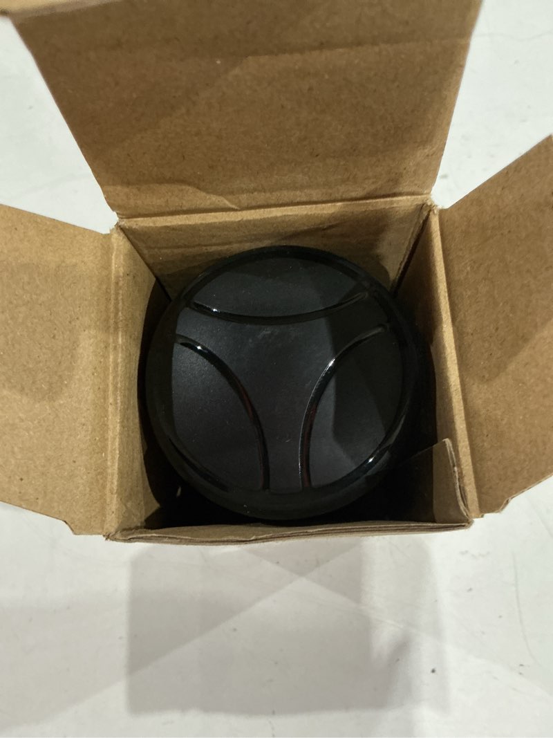 Condition photo showing Good Condition for tool free steering wheel knob, suicide knob for 3.45-4.9" steering wheel with metal bearing, steering wheel knob spinner for cars, trucks, mowers, boats, no screws or tools needed (1pack, black) 1 pack black