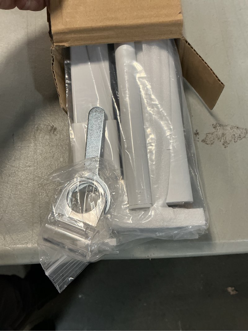 Condition photo showing Good Condition for LazBlinds No Drill Blinds for Indoor Windows, Blackout Roller Shades, Cordless Window Blackout Blinds, Thermal Insulated Fabric UV Protection, for in Home and Office, 31" W x 48" H, White Blackout-white 31" W x 48" H