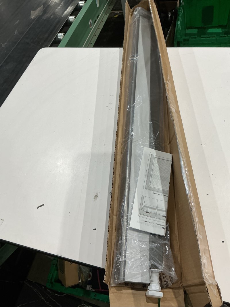 Condition photo showing Good Condition for lazblinds no drill cordless cellular shades, 21" w × 48" h, dark grey | light filtering honeycomb shades thermal insulation noise reduction glare control blinds for windows light filtering-dark grey 21'' w × 48'' h