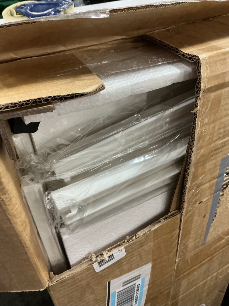 Condition photo showing Good Condition for olixis dresser for bedroom with 5 drawers, wide chest of drawers, fabric bedroom dresser with drawer organizers, storage organizer unit with fabric bins for closet, living room, hallway, classic white white 11.9"d x 38"w x 20.9"h (5 drawers)