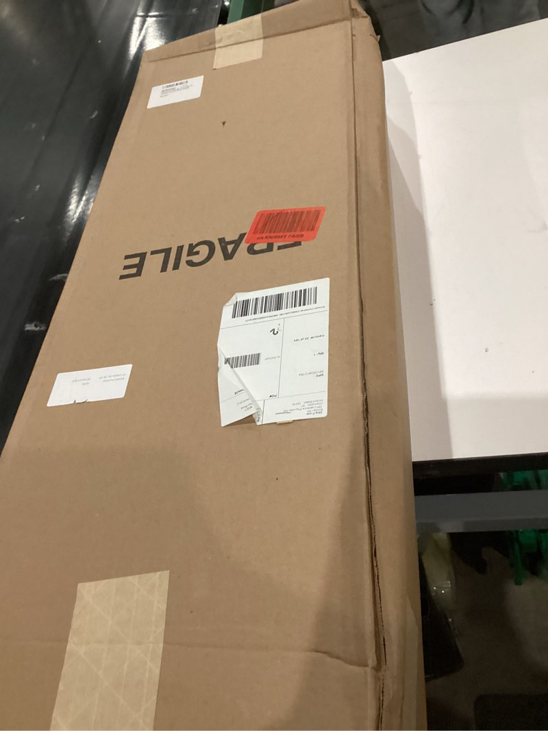 Condition photo showing New/Like New for Pine Tree Lake Landscape Wall Art – Oversized 36x28 3 Panel Nature Canvas Print – Panoramic Forest & Lake Artwork for Living Room & Bedroom Décor 36x28" - 3 Panels