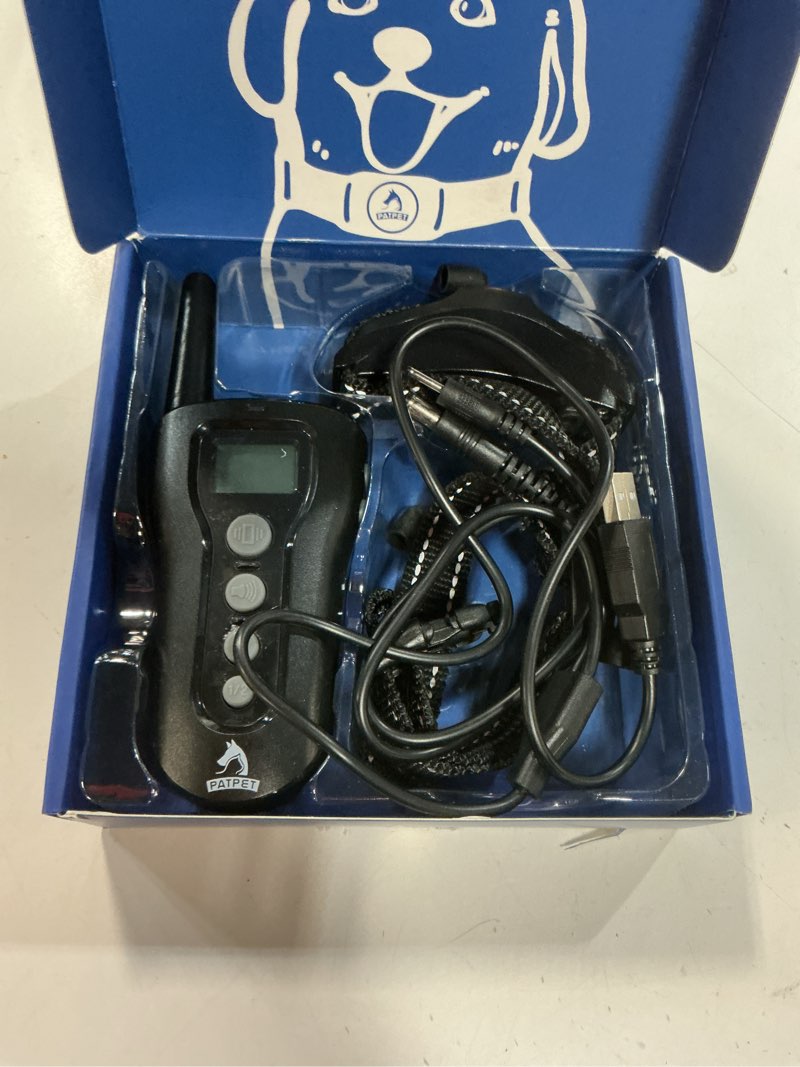 Condition photo showing Good Condition for patpet dog training collar - rechargeable dog training collar with remote for medium large dogs 1000ft remote range 3 training modes ipx7 waterproof black one receiver black