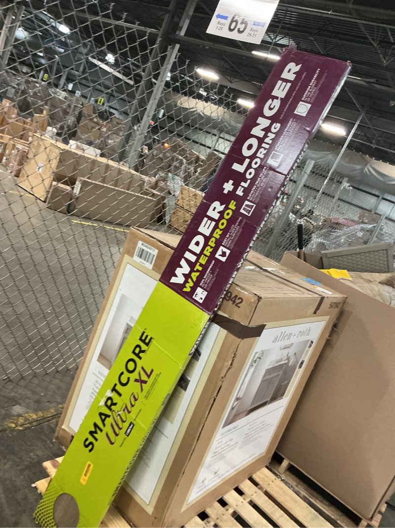 Condition photo showing Good Condition for smartcore xl by coretec floors southern pecan brown wood look 12-mils x 9-in w x 72-in l waterproof and interlocking luxury vinyl plank flooring ( 17.96-sq. feet carton )