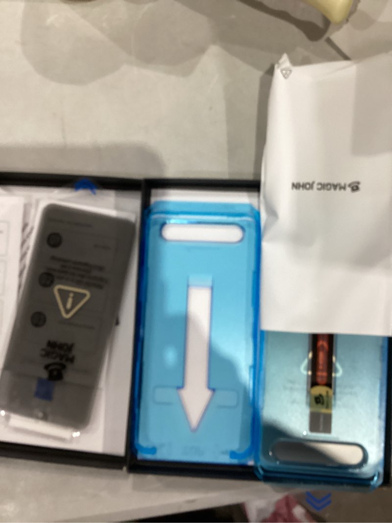 Condition photo showing Good Condition for MAGIC JOHN 2 Pack for Samsung Galaxy S24 Plus/ S24+ Privacy Glass Screen Protector 6.7 inch, Anti-spy Tempered Glass Film, Auto Dust-Elimination Installation, Bubble Free, Case Friendly, Anti-Scratch