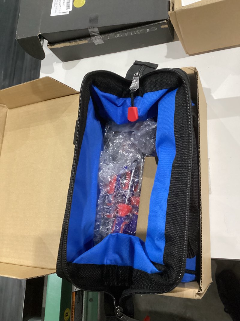 Condition photo showing New/Like New for WORKPRO 9-Piece Kids Real Hand Tool Set, Blue Junior Tool Kit with Storage Bag for Boys, Girls, Children DIY Building and Woodworking, Age 8+