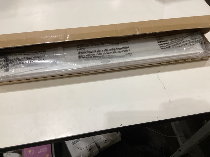 Condition photo showing New/Like New for lazblinds no tools no drill cordless cellular shades, light filtering honeycomb shades for home, thermal insulation blinds for windows, 19" w x 36" h, white light filtering-white 19" w x 36" h