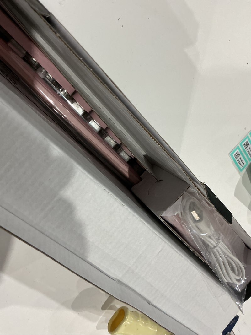 Condition photo showing New/Like New for Wireless Keyboard and Mouse Combo, Round Backlit Keycaps, Retro Typewriter Keyboard with Detachable Wrist Rest, Rechargeable & Tilt Legs, 2.4GHz Cordless Connection for Windows/PC (Glowing Pink)