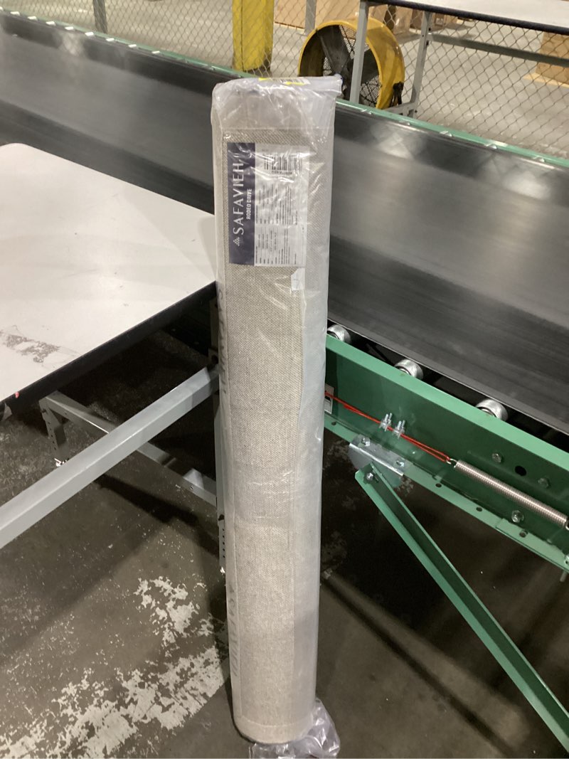 SAFAVIEH Rodeo Drive Collection Square Rug - 4' Square, Ivory & Black, Contemporary Design, Ideal fo