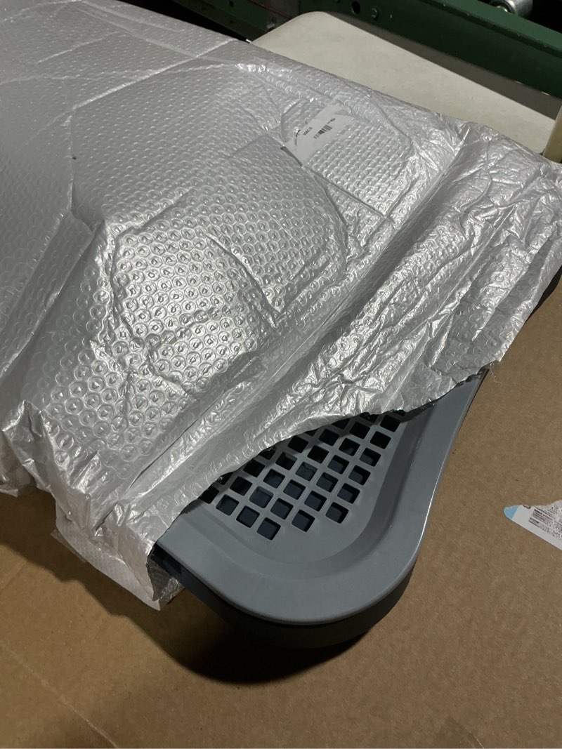 Condition photo showing As Is for Pee Pad Holder,Dog Potty Tray with Splash Guard,Indoor Potty for Small Dogs, Waterproof and Easy to Disassembly and Cleaning Dog Toilet